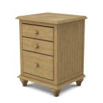 Cottage 3-Drawer Nightstand - Image 9