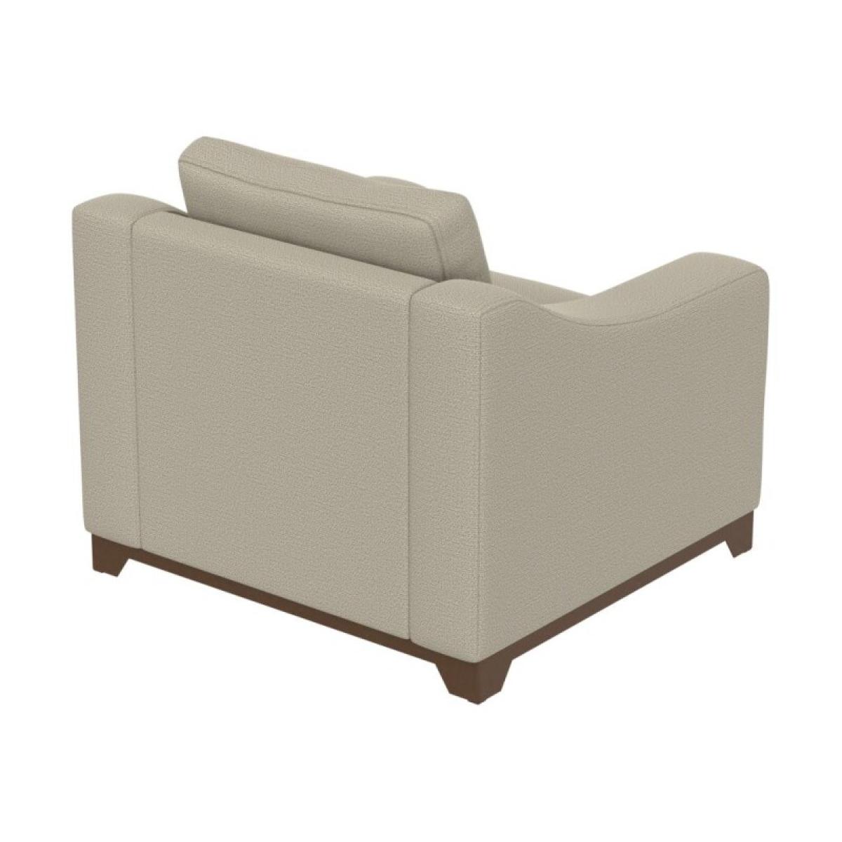 Wooden Frame & Base, Armchair - Natural Parota - Image 4