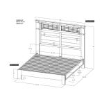 6/6 Headboard - Parota - Image 8