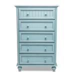 Monaco Bleu 5 Drawer Chest - Image 4