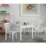 Tykes Collection - Juvenile Table and Chairs in White - CC08-263