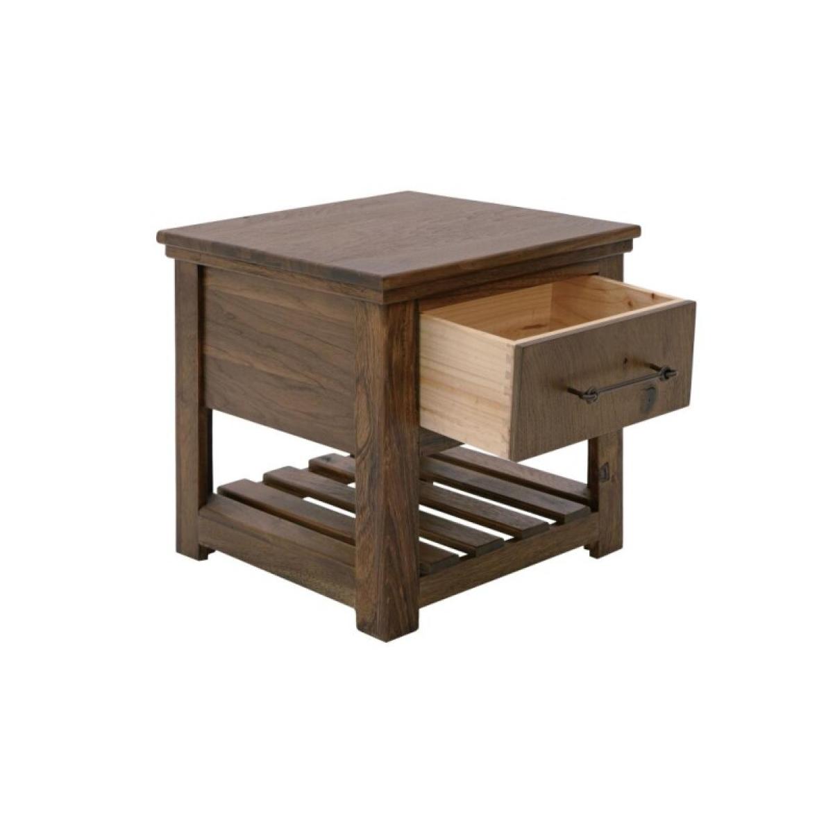 1 Drawer, End Table - Walnut - Image 5