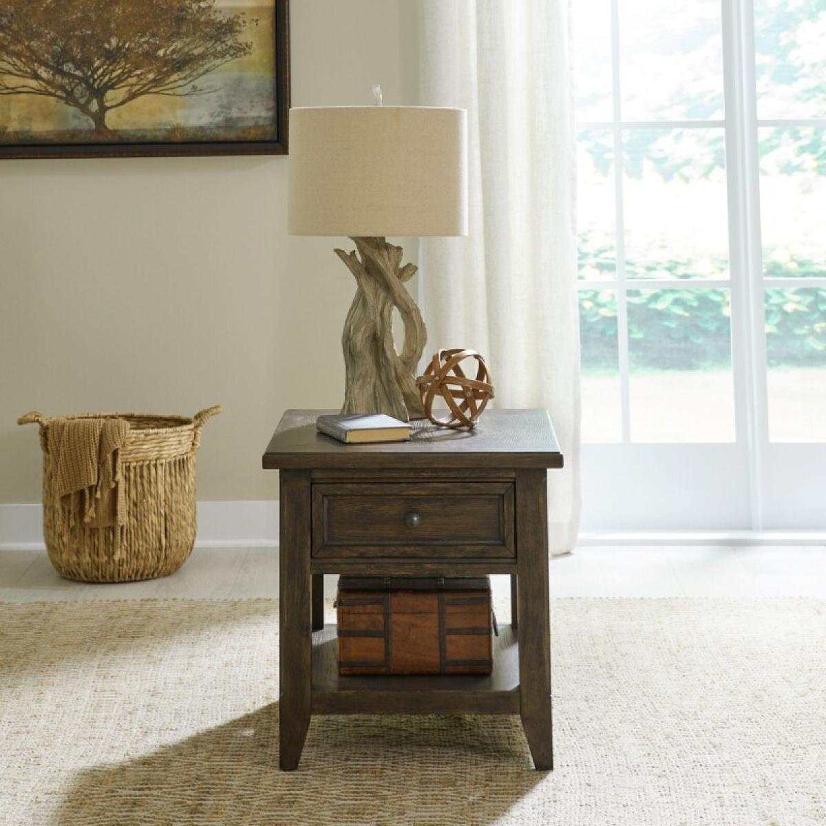 Paradise Valley Rectangular End Table - Image 2