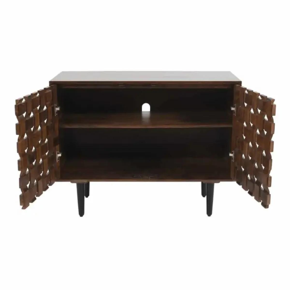 Trent Woven Front Accent Cabinet 42" - Image 2
