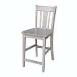 Dining Essentials - San Remo Stool in Taupe Gray