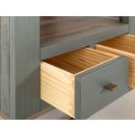 2 Drawer, 1 Shelf, End Table - Timber - Image 12