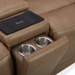 Carrington Loveseat w/Console P3 & ZG - York Sand - Image 12