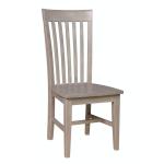 Cosmopolitan Collection - Tall Mission Chair in Taupe Gray