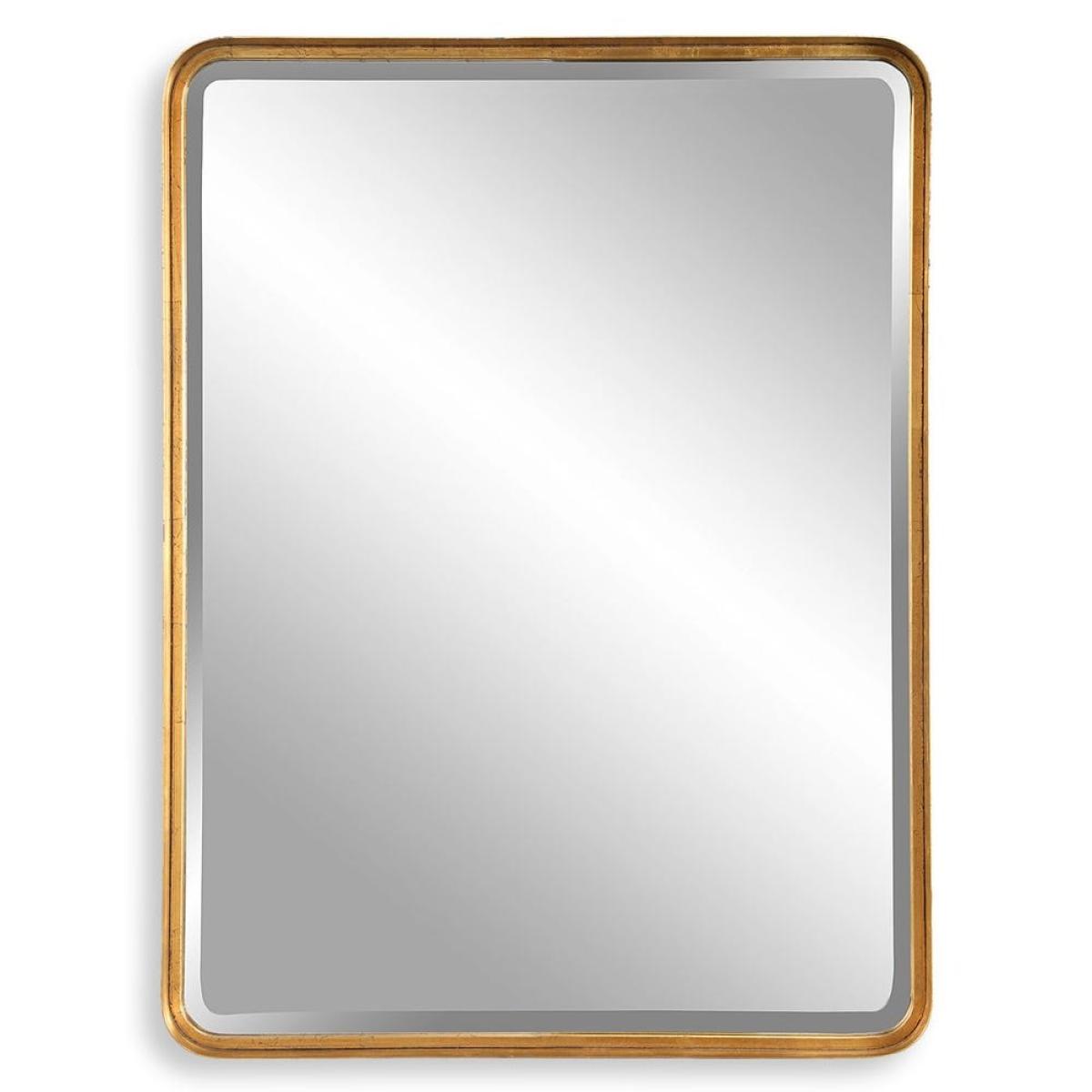 Crofton Large Mirror, Gold - Image 2