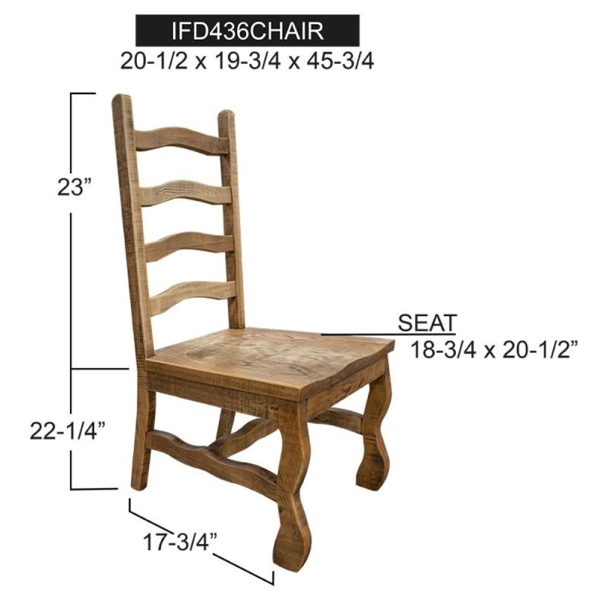 Wooden Chair - Marquez - Image 6
