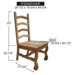 Wooden Chair - Marquez - Image 6