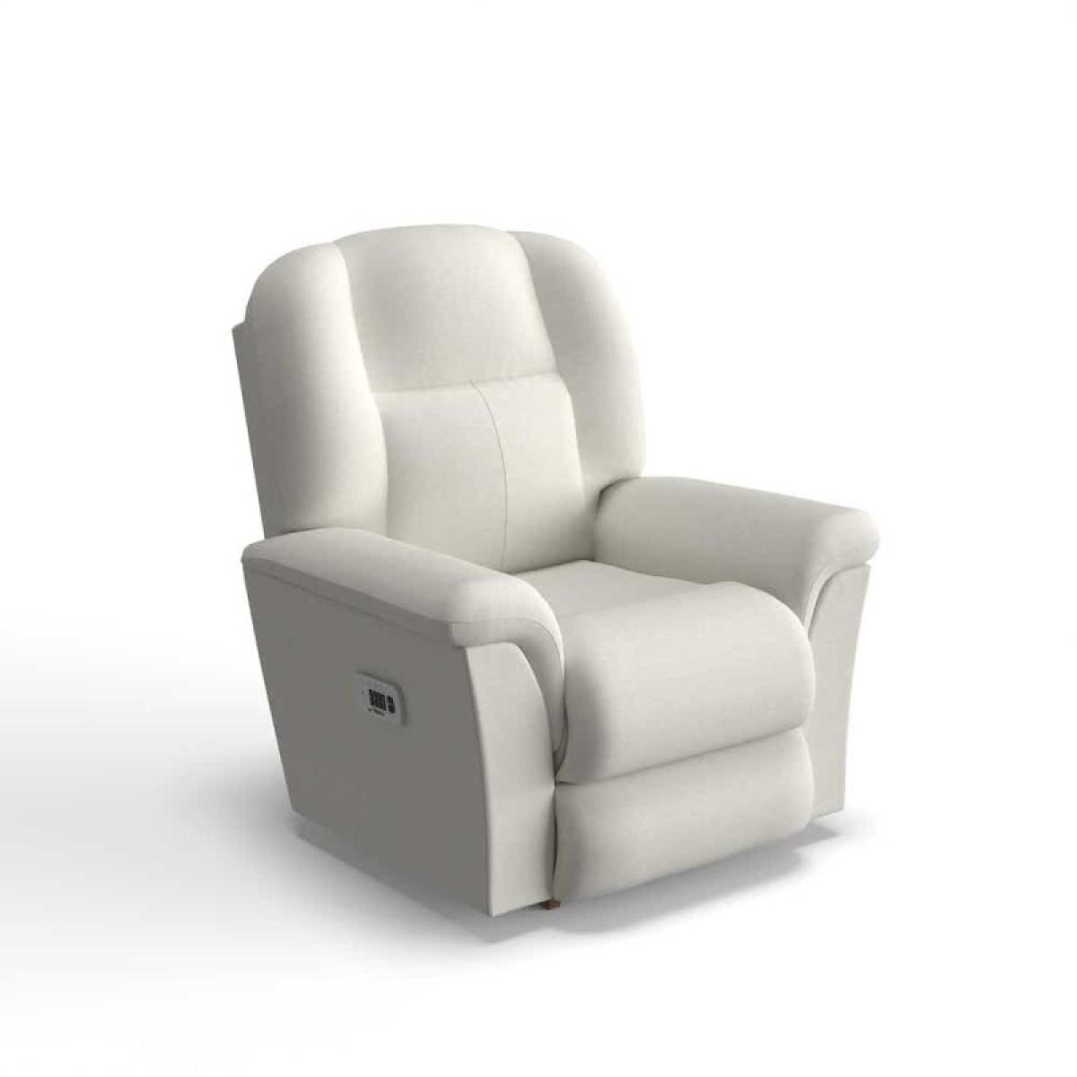Jasper Power Rocking Recliner W/ Headrest & Lumbar - Image 3