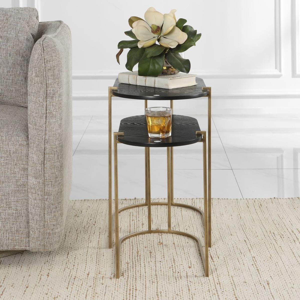 Aztec Nesting Tables, S/2 - Image 9