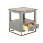 2 Drawer, 1 Shelf, End Table - Timber - Image 6
