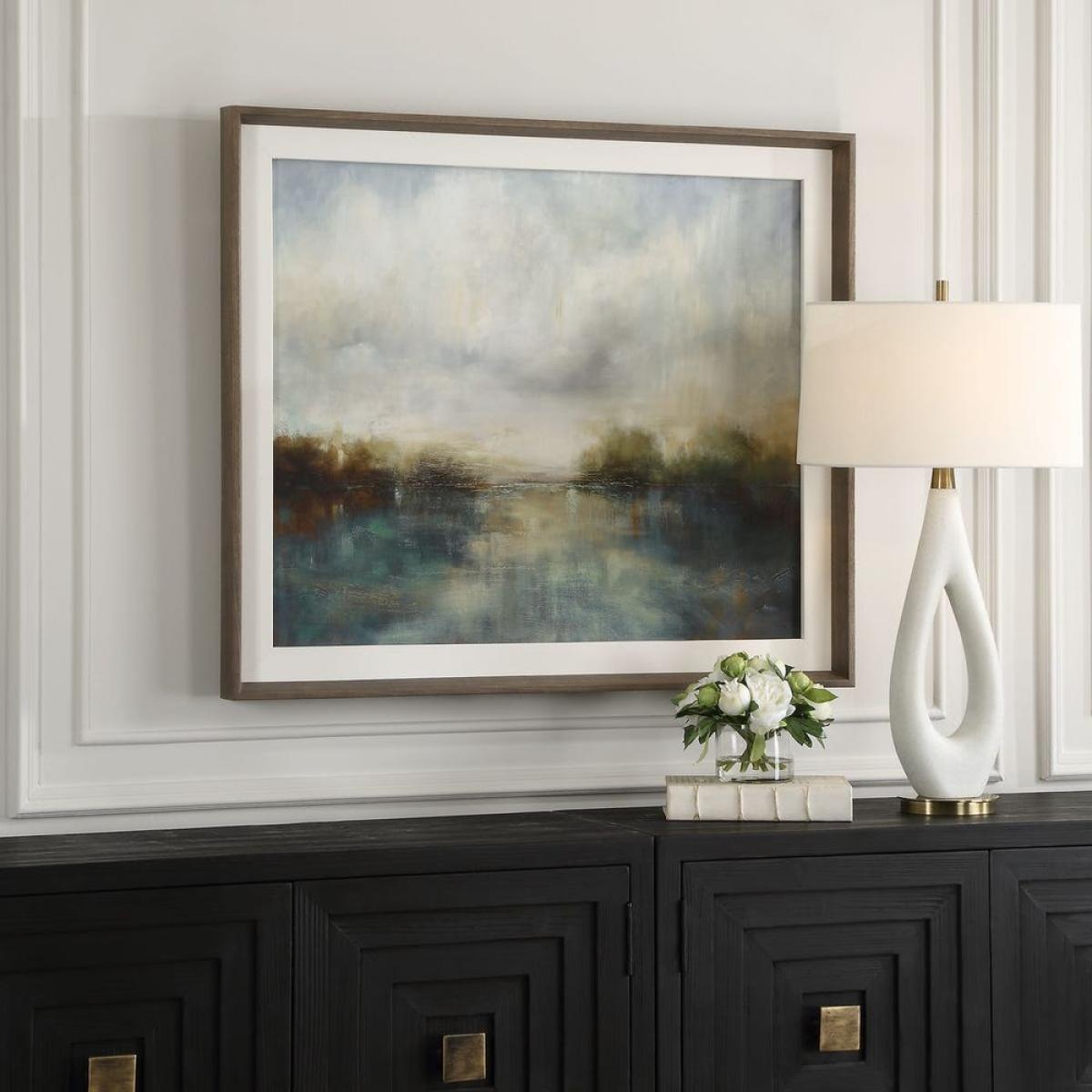 Blue Reverie Framed Print - Image 4
