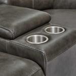 Higbee Power Loveseat W/ Power Headrest - Image 12