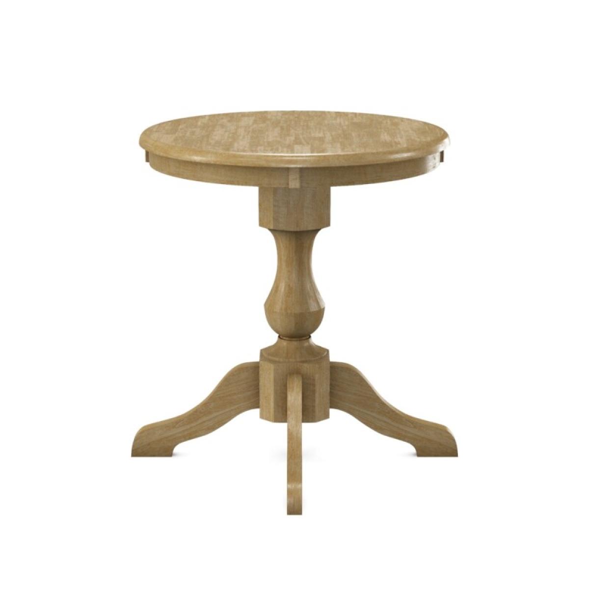Build Your Own Pedestal Table w/ 30"H Small Pedestal for Solid Tops - Image 5