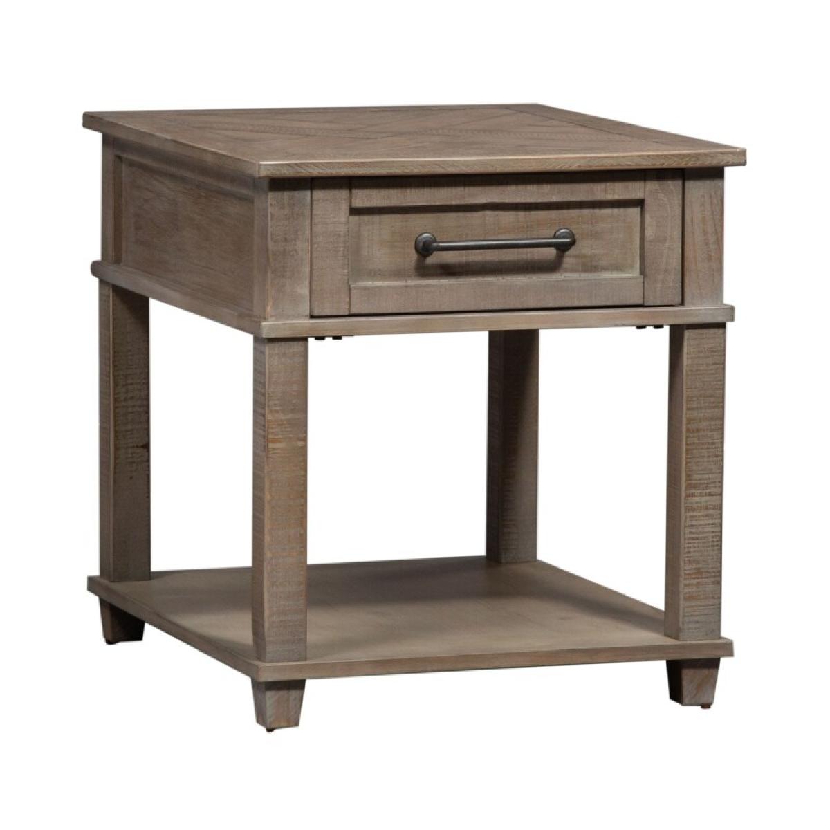 Parkland Falls Rectangular End Table - Image 3