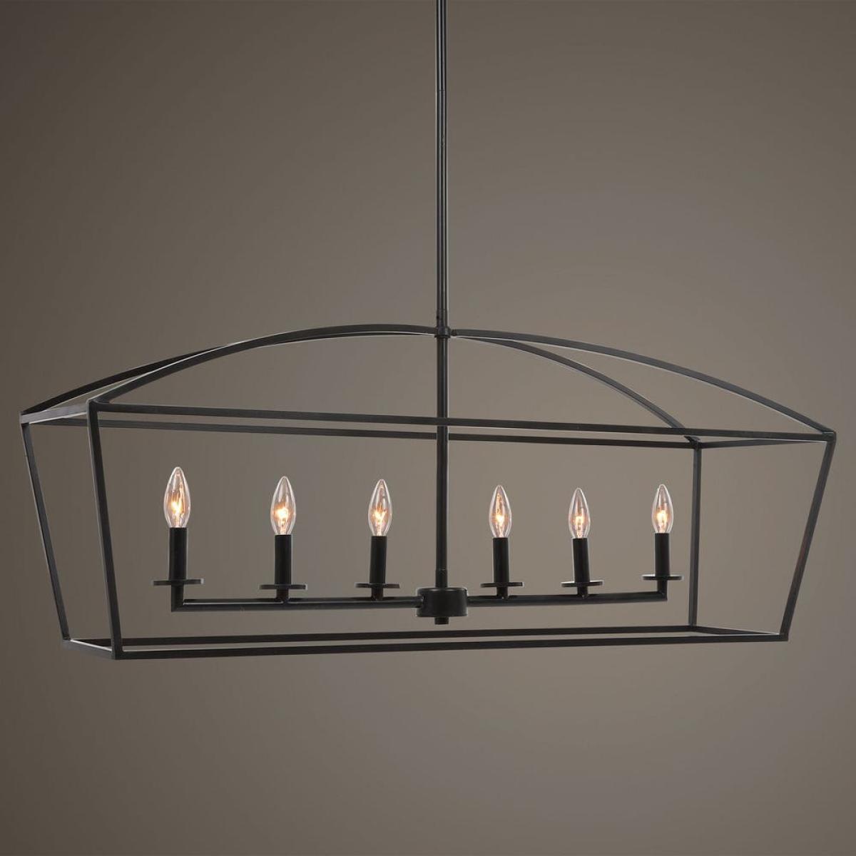 Clayton, 6 Lt Linear Chandelier - Image 3