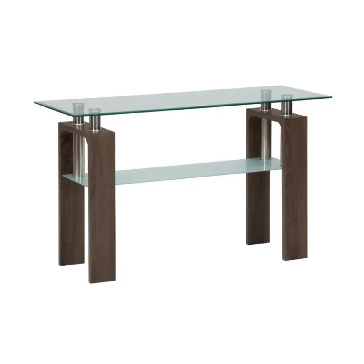 Compass Glass Console Table - Image 3