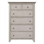 Farmhouse Reimagined 5 Drawer Chest - Image 4