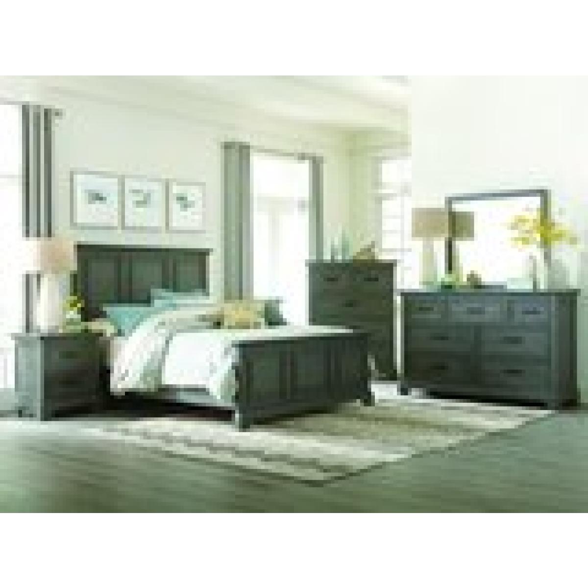 King Bed in Mineral Gray - BD44-301KR - Image 5