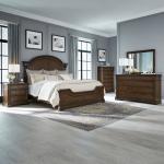Arden Road Queen Poster Bed, Dresser & Mirror, Chest, Night Stand