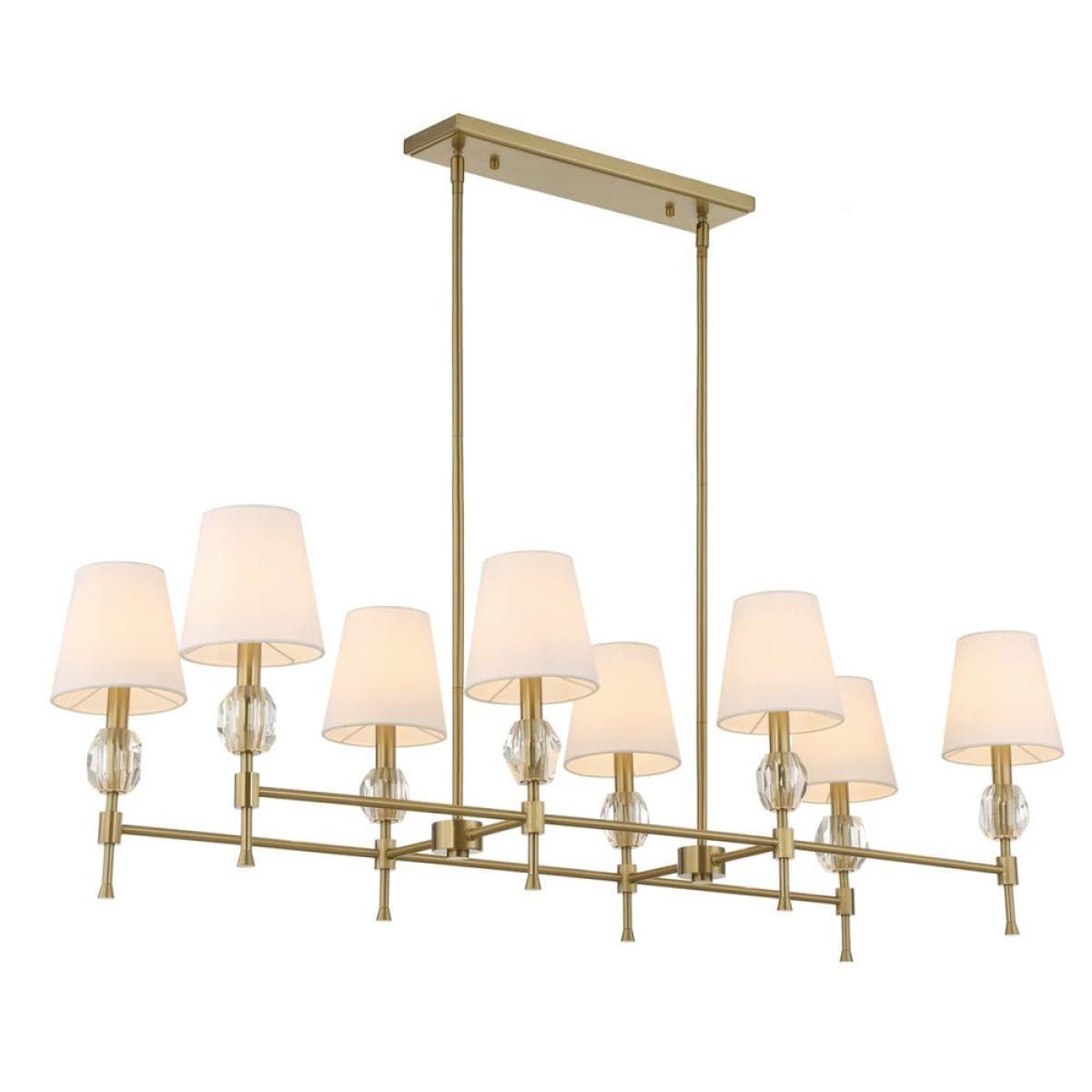 Arques 8 Lt Linear Chandelier - Image 17