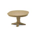 Build Your Own Pedestal Table w/ 48" x 66" Butterfly Leaf Extension Tabletop w/Half Bullnose Edge - Image 28