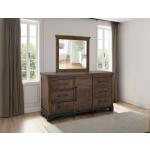 6 Drawer, 1 Door Dresser - Walnut - Image 7