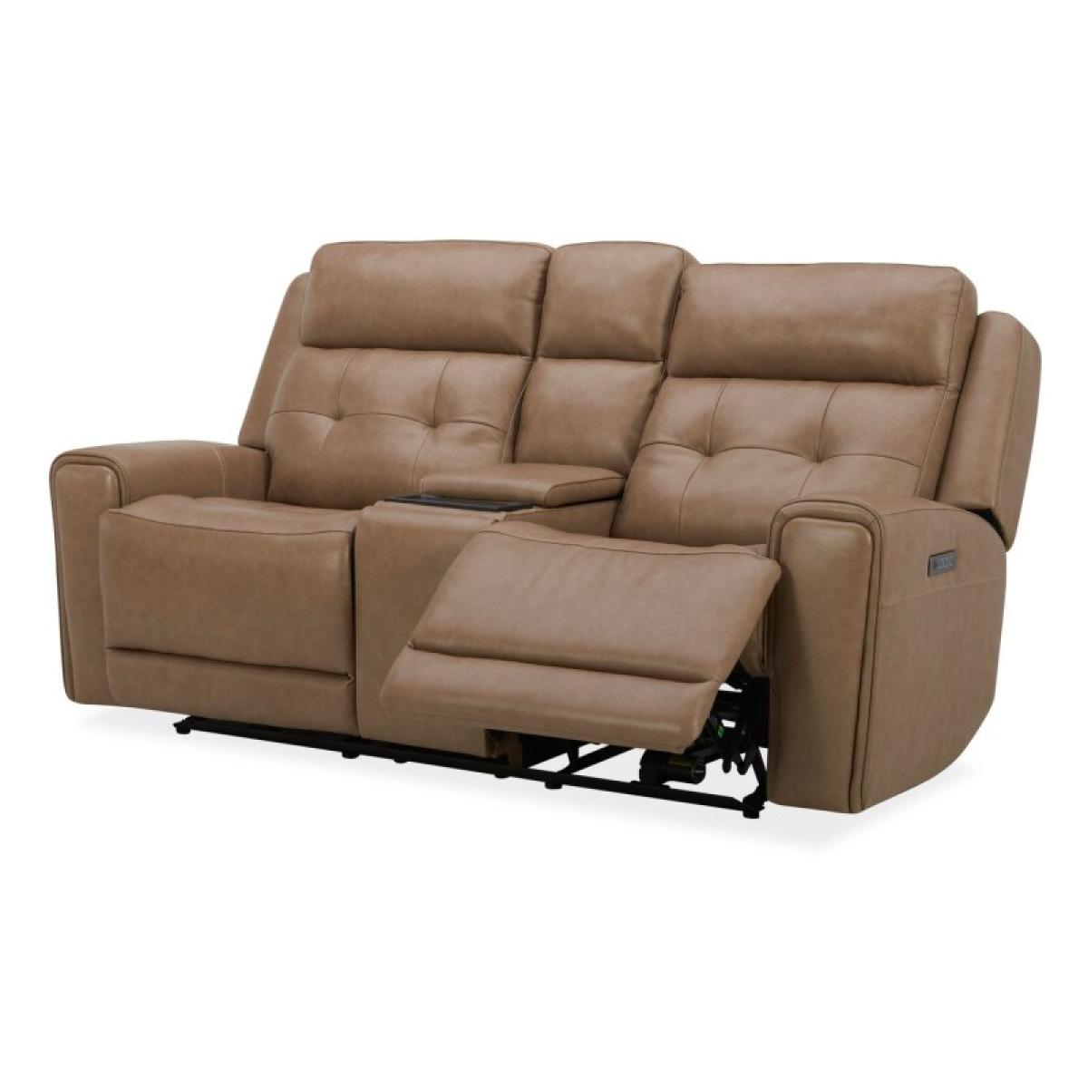Carrington Loveseat w/Console P3 & ZG - York Sand - Image 8