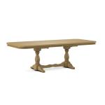 Double Butterfly Leaf Table Top w/ Double Pedestal Base - T-4268XBT