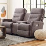 Lennon Power Wall Reclining Loveseat W/ Console Headrest & Lumbar - Image 3