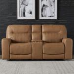Loveseat w/ Console P2 & ZG - Butternut