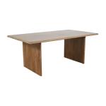 Burke Solid Wood Slab Dining Table - Image 6