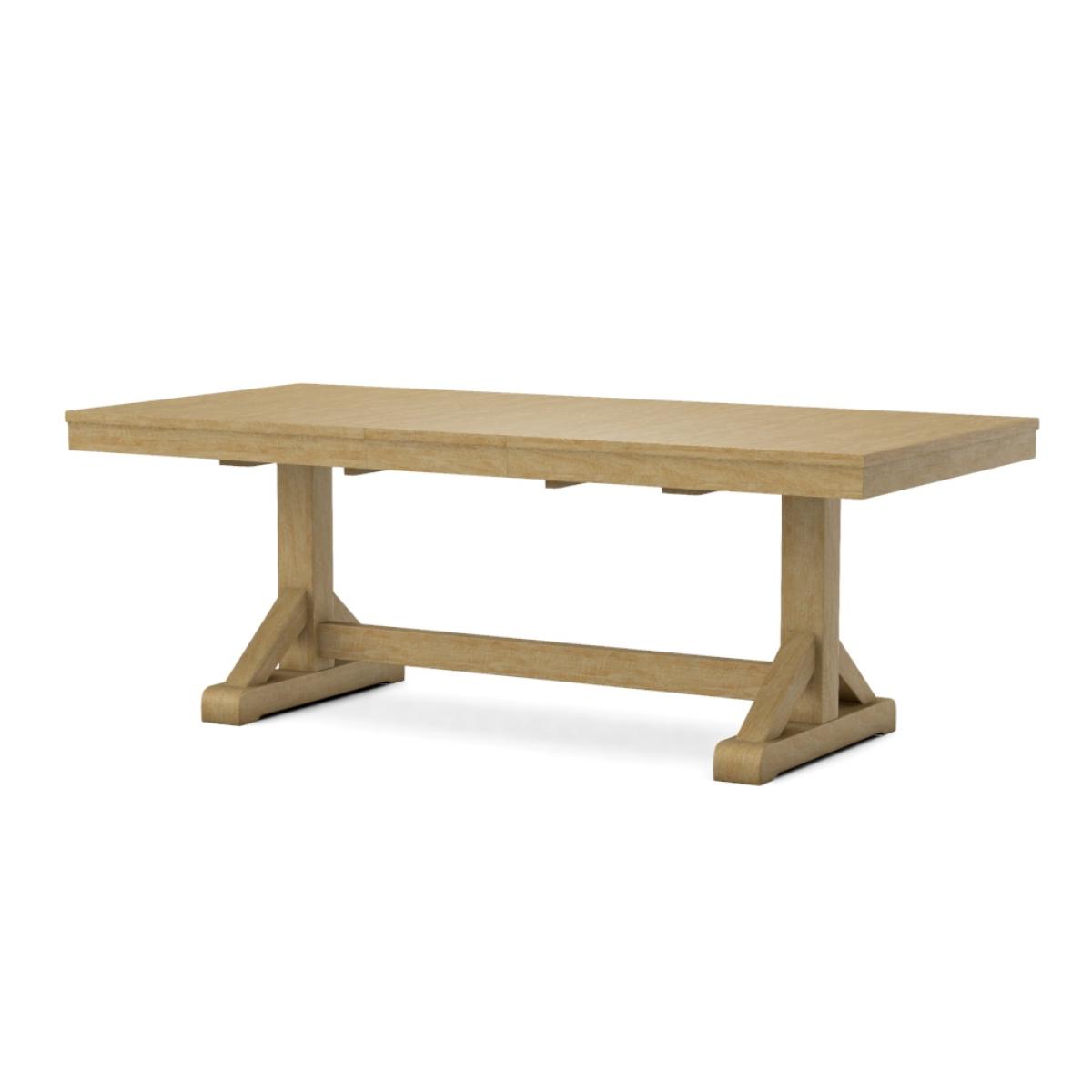 Canyon Butterfly Leaf Trestle Table w/ Canyon Trestle Base - T-8440XBT - Image 8