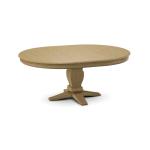Build Your Own Pedestal Table w/ 54" x 72" Butterfly Leaf Extension Top w/Half Bullnose Edge - Image 3