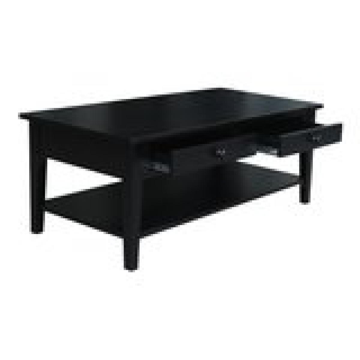 Destinations Collection - Spencer Coffee Table in Black - Image 7