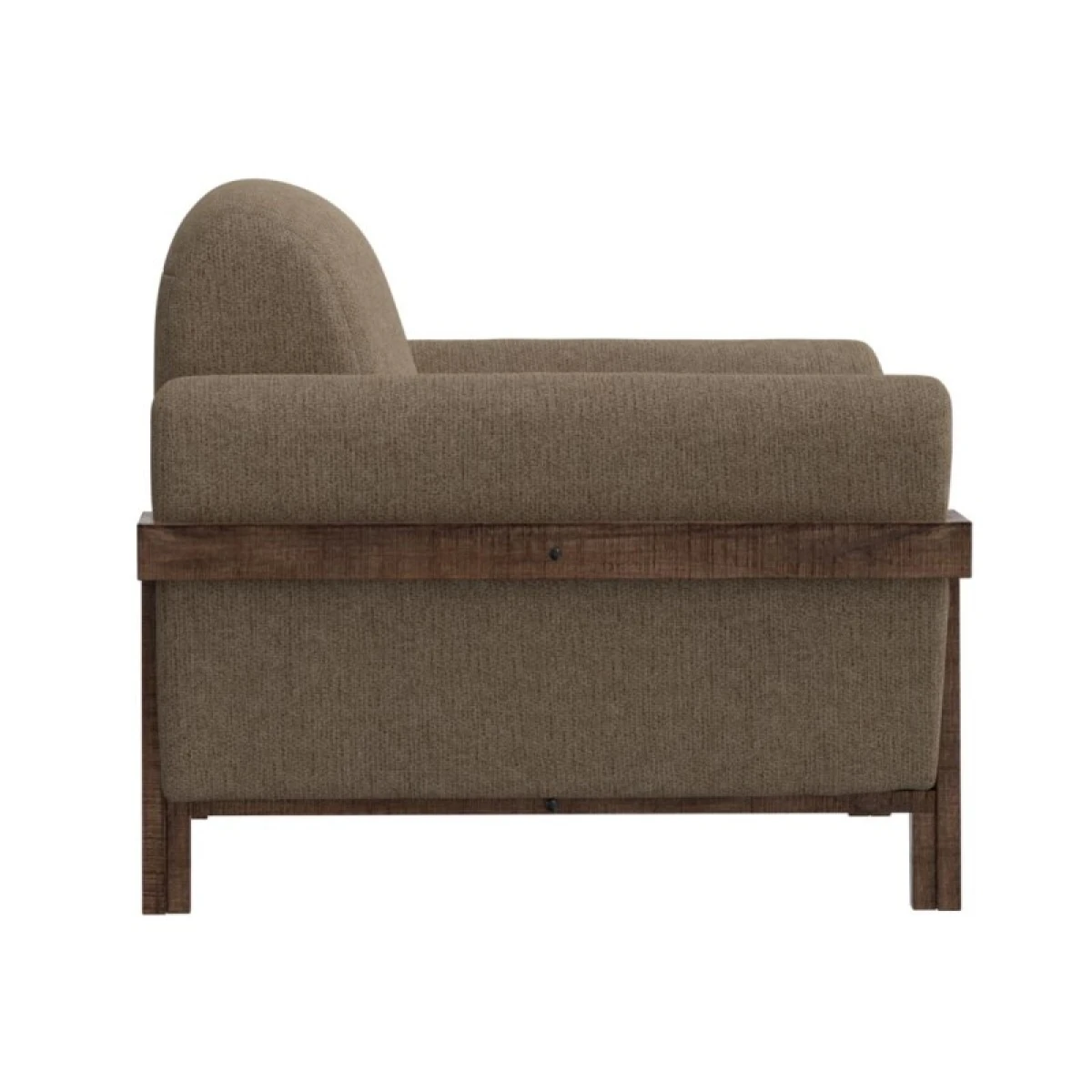 Loft Brown Wooden Frame & Base, Armchair - Image 3