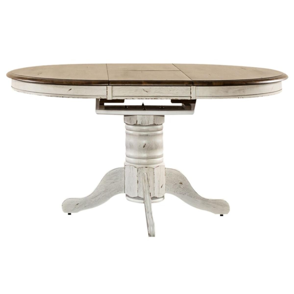 Oval Pedestal Table Top- White - Image 4