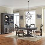 Paradise Valley 5 Piece Pedestal Table Set