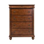 Rustic Traditions Queen Sleigh Bed, Dresser & Mirror, Chest - Image 6