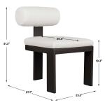 Bolster Back Outdoor Dining Chair - Image 16