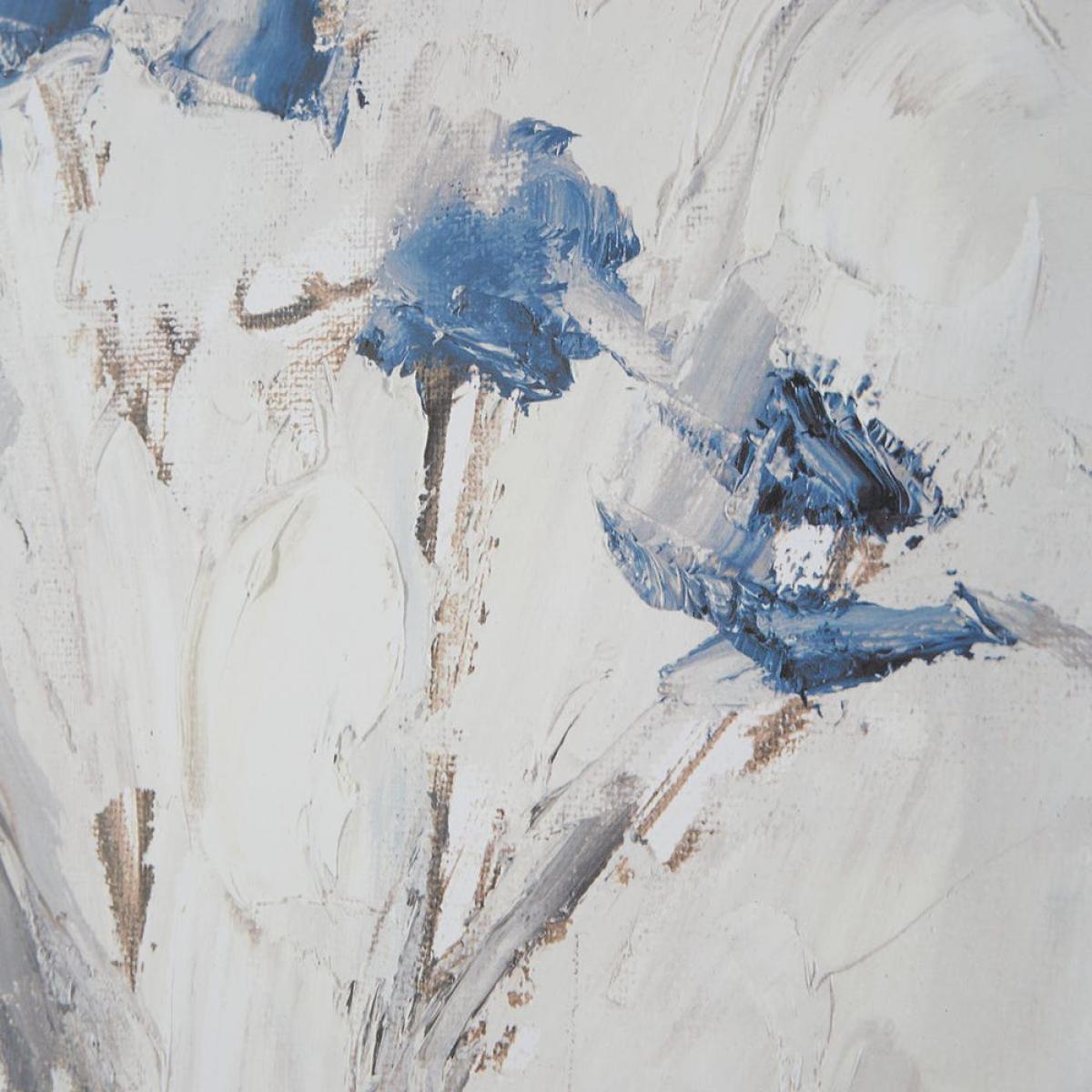 Blue Flowers In Vase Framed Print - Image 7