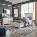 Allyson Park Twin Panel Bed, Dresser & Mirror