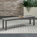 Outdoor Dining Bench - Granite