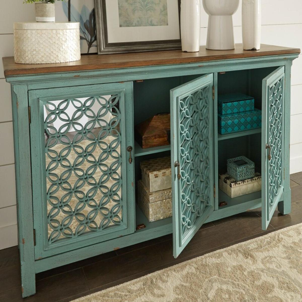 Kensington 3 Door Accent Cabinet - Image 11