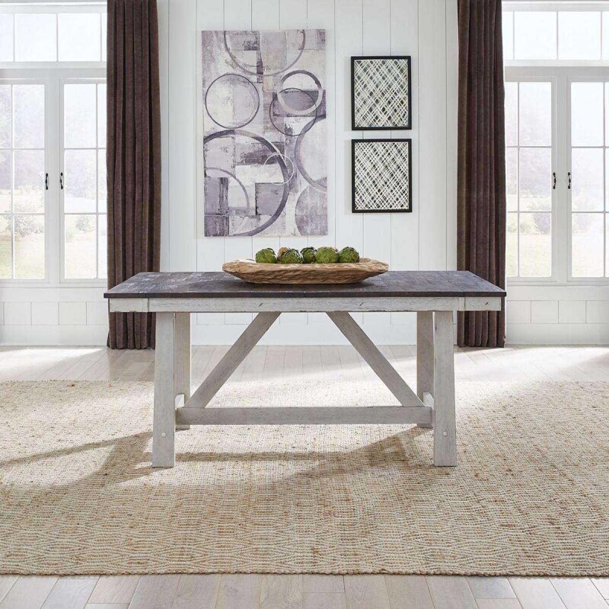 Farmhouse Trestle Table - Image 12