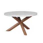 PARKS: Outdoor Living - Shenandoah Round Dining Table in White - ODT-351RB