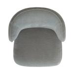 Accent Dining Chair w/ Casters - Sapphire - Image 8